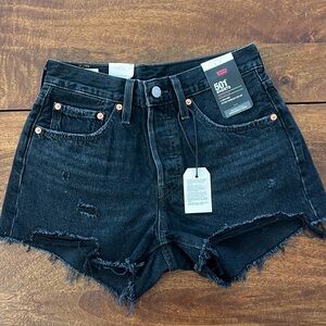 Levi’s high rise 501 shorts